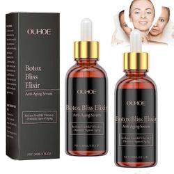 Unbrand Anti-aging seerumi, hyaluronihapposeerumi, kasvojen kosteusvoide naisille, kosteuttava ryppyjä estävä seerumi 2kpl