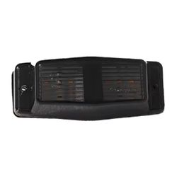 Savustettu keltainen etusäleikön valo LED-merkkivalo Scania Volvo Man Benz Truck Truck Truck Front Double Bu Black Smoked Shell