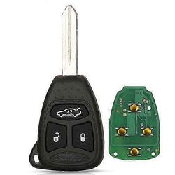 PARAS AVAIN Etä-auton avain Dodge RAM -muistille JEEP Commander -kompassi Grand Cherokee Liberty Wrangler Chrysler KOBDT04A ID46 315/433 MHz 3BUTTONS