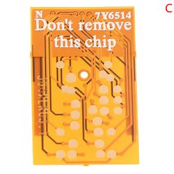 unbrand Chip til nulstilling af printerpatron til 302/304/63/65/123/664/652 blækpatronchip Gul 304 black