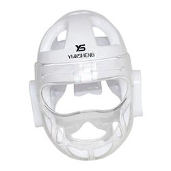 Karate-päähineet Pehmeä päähine Turvallisuus Päänsuoja Vedenpitävät kasvot Valkoinen S