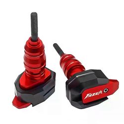 1 pari rungon liukusäätimen putoamissuojaa YAMAHA FAZER FZ1 FZ6 FZ8 FZ 1 FZ 6 FZ 8 moottoripyörän moottorin törmäystyynylle Punainen