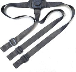 Vauvan turvavyö, 3-pisteturvavaljaat lapsille Turvahihna Ikea Antilop -syöttötuoliin (musta)