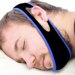 Anti Snorke Belt Jaw Solution Support Sleep Stop Snorken Chin Support Stropper til Night Care Tools Face-lifting Beauty