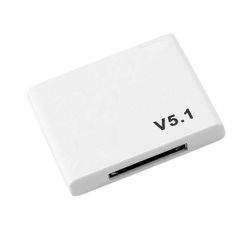 30-nastainen Bluetooth 5.1 -äänivastaanotin A2dp-musiikki langaton sovitin valkoinen