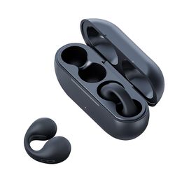 Trådløs klips på øret Bluetooth-headset med lang rekkevidde Svart