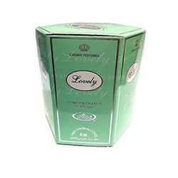 AL-REHAB Pakkaus 6 kpl Al Rehab Lovely Musk Perfume 6ml 100% öljyä