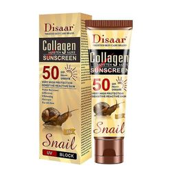 50g kollageeni etana Aurinkovoide Protetor valkaisu Aurinko Uv Säteily Aurinkovoide Body Cream ÖljykontrollI Spf50++ Kosteuttava Aurinko