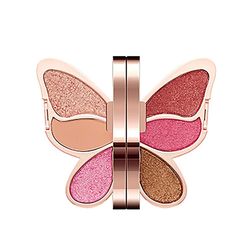 6 väriä Butterfly luomiväripaletti Shimmer Glitter Cosmetic Beauty Kit luomivärijauhe naisille Tytöt tyyppi 4 Tyyli AA