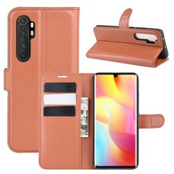 König Taske mobiltelefonbeskytter til Xiaomi Mi Note 10 Lite Case Cover Bag Cases Brown New
