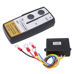 Langaton vinssin kaukosäädinsarja Yleislisävaruste 12V 24V 75ft pitkän kantaman vastaanotin