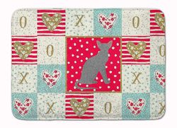 Orientalsk Shorthair Cat Love Machine Vaskbar Memory Foam Mat