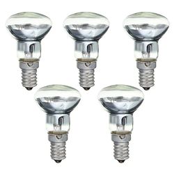 korvaava laavalamppu E14 R39 30w ruuvi hehkulamppu kirkas heijastin spottivalo laava hehkulamppu-HAOY Läpinäkyvä 5pcs