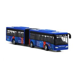 Lasten simuloitu parantaa älykkyyttä Die Cust vetää takaisin bussimalli lelu Sininen