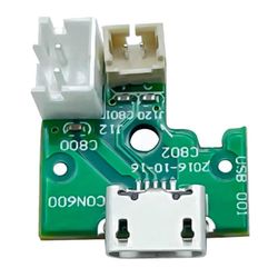 JBL Flip4 TL GG Micro-USB -latausliittimelle Virtalähdekortin liitin JBL Flip4 GG -kaiuttimelle Vihreä