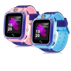 4G SIM -kortilla Smart Watch lapselle 4G Smartwatch WIFI Tracker Äänichat Videopuhelumonitori Pojat Lasten älykello Bule