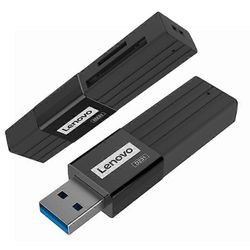 LENOVO D231 kannettava USB 3.0 2-in-1 nopea 5Gbps TF-muistikortinlukija Monivärinen