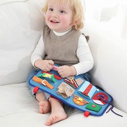 Børn Montessori Lær at klæde legetøj Travlt bordtræning Sensorisk uddannelse
