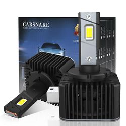 carsnake D3s D1s Led Lampa Strålkastare Canbus 50000lm D2s D4s D5s D8s Billampa D1r D2R D3R D4R Auto Lampor Kit Hid Xeon Ersättning D2S D2R