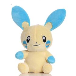 22cm Uusi Takara Tomy Anime Plusle Minun Pehmo Toy Doll Peluche Pehmeät pehmolelut Sarjakuvaeläimet Lelut Lahjat lapsille Lapset