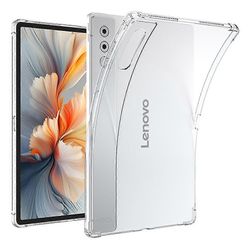 Lenovo Yoga Tab Plus -kotelolle Neljän kulman iskunkestävä kirkas tabletin TPU-kansi