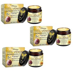 Bee Venom -kattava voide, syylien vastainen ja epäpuhtauksia ehkäisevä, 2025 Uusi Bee Venom -ihonhoitovoide kaikille ihotyypeille 3pcs