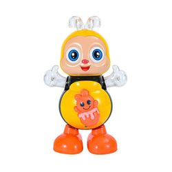 Musiikillinen LED-valaiseva mehiläislelu esikoululaisille Interaktiivinen tanssiliike Opetuslahja Monivärinen