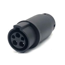 Evse-adapter 32a J1772 Type 1 til Type 2-stikadapter, opladningsstik til oplader til elbil