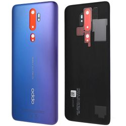 OPPO A5 (2020)/A9 (2020)/(A11X) takaosan akkukotelon kannen vaihto-sininen Monivärinen Blue