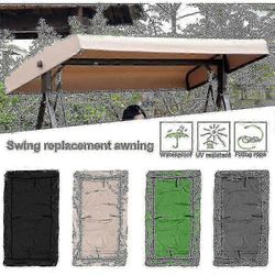 Korvaava kattopuutarhan keinu Universaali keinukatto kuisti Swing Bench Garden Lounger 2-3-paikkainen 191 X 120 Cm_y beige