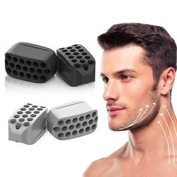 Parey Jawline Exerciser, 4 Pack Of Jaw Exerciser, Double Chin Reducer Gør dit ansigt kontur klarere, huden fastere, Double Chin Eliminator hjælper ...