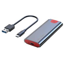 M2 Ssd-sag M.2 Til USB 3.1 Gen 2 10 gbps Nvme Ssd-kabinet til Nvme Pcie M-nøgle / (b + m) Nøgle Ssd Hårdt