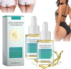 1-3kpl CollagenPlus Lifting vartaloöljyä, Collagen Plus kiinteyttävä vartaloöljy, Body Lift Oil, Anti-Aging Collagen Body Oil 2 Pcs