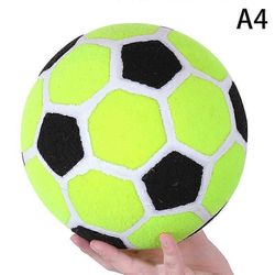 1 kpl tahmea jalkapallopallo jalkapotkupeleihin, jalkapallo-tikkapelit, huopapallo, ulkona käytettävään puhallettavaan jalkapallotauluun vihreä