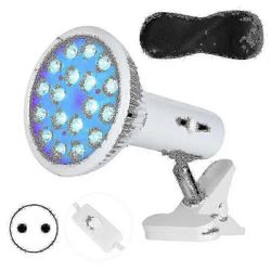 460 nm Sinisen Valon Hoitolamppu - 18-siruinen aknen ja ihon valkaisuhoito EU-pistoke