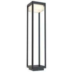 Maytoni Lighting Udendørs Baker Street Integreret LED Sort Pullert Landskab Lys IP65