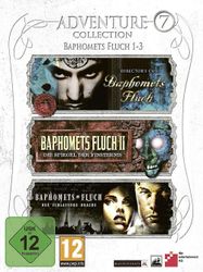 PC CD Adventure Collection 7 - Baphomets Fluch 1-3 (PC) - Uusi & sinetöity