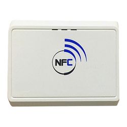 Langaton kontaktiton 13.56MHz NFC-lukija Bluetooth Android RFID Mobile Card Writer (ACR1311) Valkoinen