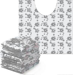 50 kpl kertakäyttöinen wc-matto hajunpoistomatto wc-matot vedenpitävä kylpyhuone U-muotoinen matto lasten pottaharjoitteluun Inkontinenssi (tähdet)