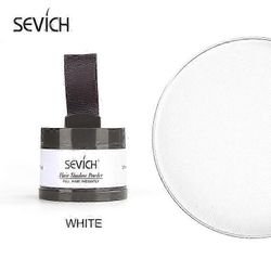 Sevich Hairline Powder 13 Color Hair Root Cover Up vedenpitävä Instant Modified Repair Hair Shadow Powder Meikki Hiusten peitevoide Valkoinen