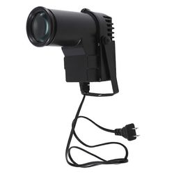 10W RGBW 4 in 1 DMX täysvärinen LED-kohdevalo lavavalo 6-kanavainen ilmapiirivalo ääniyhteydellä Musta