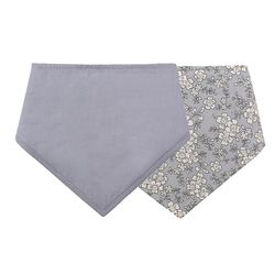 Nyfødt Dobbelt Side Blomsterprint Hagesmække Drenge Piger Vandtæt Bomuld Linned Spyt Håndklæde Bandana Tørklæde Baby Shower Gaver