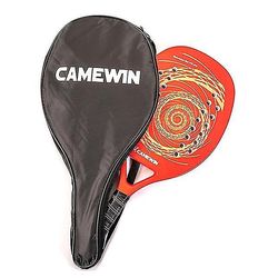 Camewin Beach Tennis Racket Padle Soft Eva Frict Face Med Bag Red Adult Sporting S Padel Racket