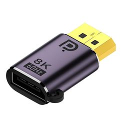 Mxfz Dp1.4 Minidp til Dp Video Extension Converter Mini Displayport Ma-fe Adapter DP male to female