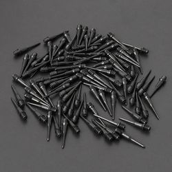 100kpl Darts Akselit Pehmeät kärjet Putkilinjan vaihto Acces Darts Gaming Gadgets Musta