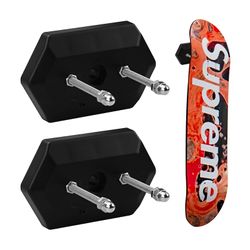 Skateboard Wall Storage Rack Skateboard Deck Display Rack Skateboard Support 2pcs Skateboard Veggmontert Skateboard Coat Rack