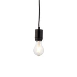Endon Collection Lighting Studio 1 Let loft vedhæng Matt Black, E27