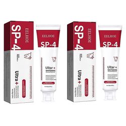 2stk Sp-4 Probiotika, Bleking Tannkrem, Brightening & Flekkfjerning Tannkrem