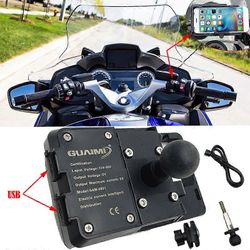 BMW R1200RT R1200 RT 2010-2017 R1250RT R1250 RT 2019 moottoripyörän USB-laturi matkapuhelimen pidike jalusta 40-63 tuumaa