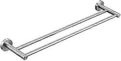 Kaksinkertaiset pyyhetangot seinäkiinnitys SUS 304 harjattu ruostumaton teräs, 50 cm kylpypyyhepidike-QJWL